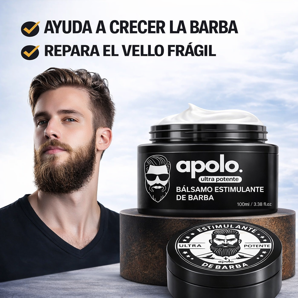 Resultados Reales en 30–60 Días Más Densidad & Barba Visible - El ORIGINAL mas vendido en Latinoamérica