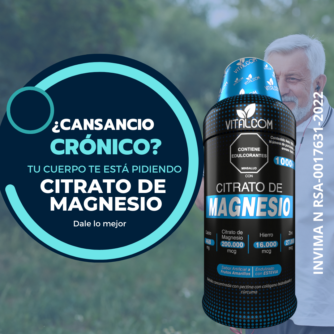Citrato de Magnesio 1000 ml – Recupera mineral esencial para tu cuerpo