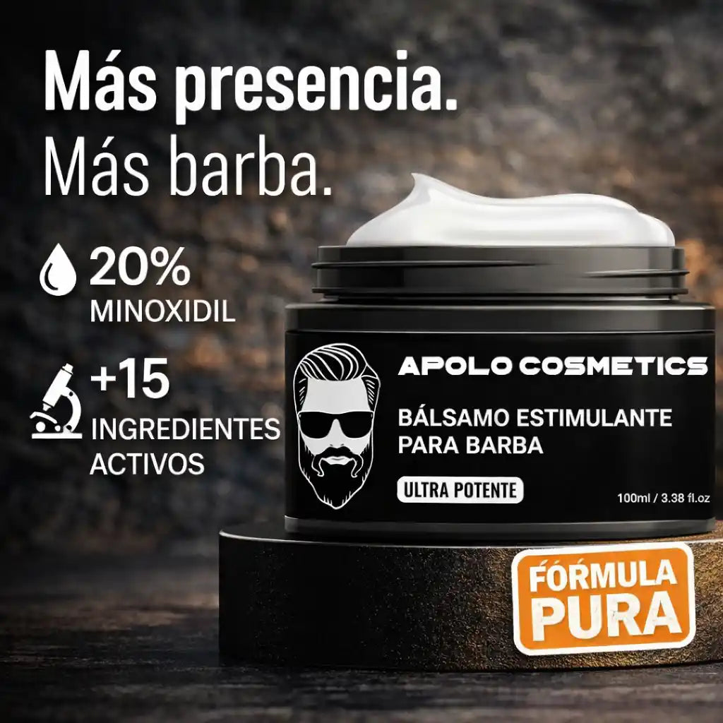 Resultados Reales en 30–60 Días Más Densidad & Barba Visible - El ORIGINAL mas vendido en Latinoamérica