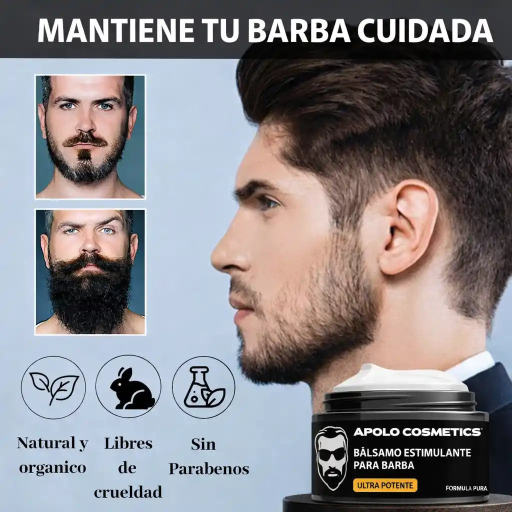 Resultados Reales en 30–60 Días Más Densidad & Barba Visible - El ORIGINAL mas vendido en Latinoamérica