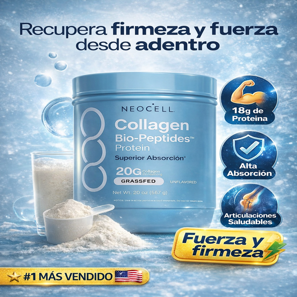 NEOCELL ® – Colágeno Hidrolizado con Proteína para Fuerza y Firmeza