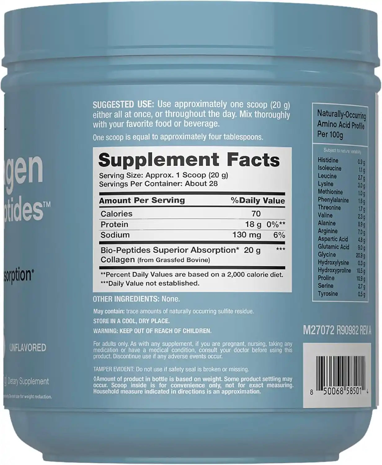 NEOCELL ® – Colágeno Hidrolizado con Proteína para Fuerza y Firmeza